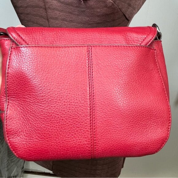 Vince Camuto Rio Red Leather MAKA Crossbody Bag VC-MAKA-CB Purse - Picture 5 of 16